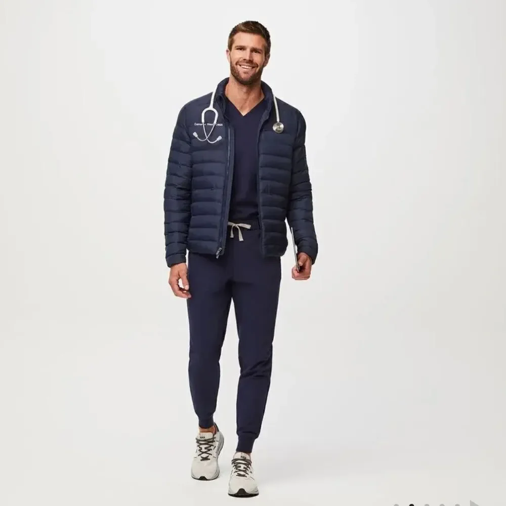 Figs Tansen Men’s Jogger Scrub Pants Navy Blue Size Small Tall
